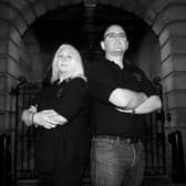 Laura Hoyle and Kirk Stevens went on a ghost hunt at Nottingham's National Museum of Justice