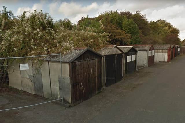 Garages on Oak Grove in Hucknall are to be demolished and turned into council housing