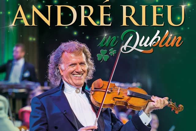 Andre Rieu's Dublin concert will be screened at Hucknall's Arc Cinema in the new year