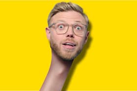 See Rob Beckett when he performs his new live show Giraffe.