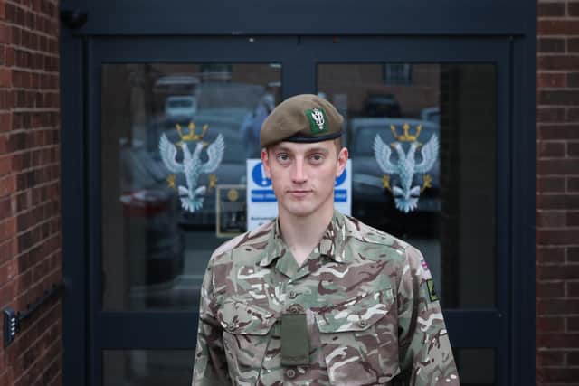 Pte Alan Bulman says he's never looked back since joining the Reserves. Photo: Submitted