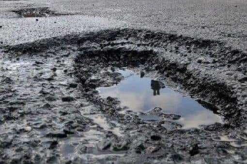 Hucknall residents are demanding action on the town's potholes. Photo: Other