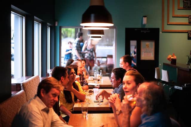 People will soon be able to enjoy a meal together inside pubs, cafes and restaurants again