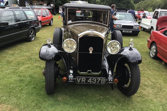 Another of the fine old cars that were part of the classic car show at Newstead Abbey