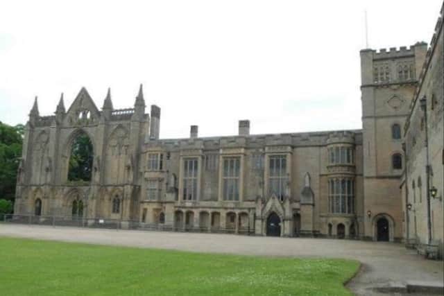 Would a picture of Lord Byron's ancestral home at Newstead Abbey be the thing to win this competition?