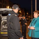 PCC for Nottinghamshire Caroline Henry has teamed up with St John Ambulance to lauch a Nottingham 'safe space' for women