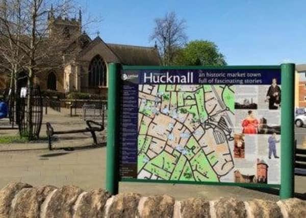 Hucknall town centre.