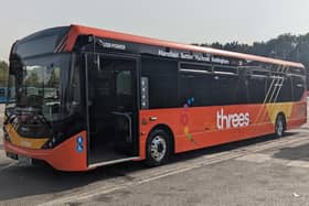 The new low-emission buses are now operating on the Threes route in Hucknall. Photo: Trentbarton