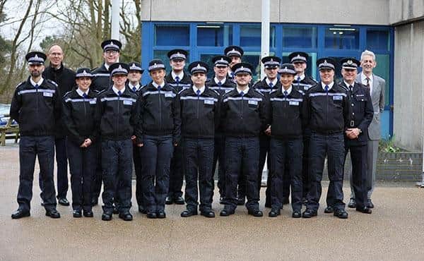 More than 30 new officers will be reporting for duty after they were formally welcomed into the force at Nottinghamshire Police