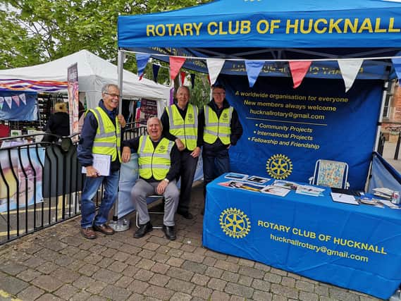 Hucknall Rotary Club organised the first community day three years ago, but for the last two years has been scuppered by the pandemic