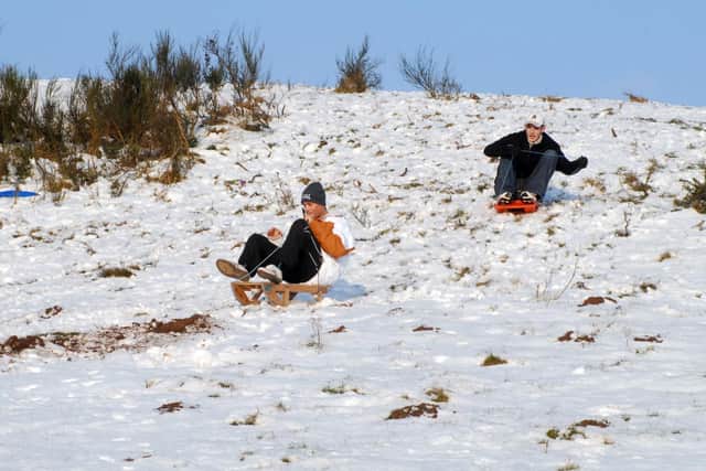 You can't say you're from Hucknall unless you've been sledging down Misk Hills