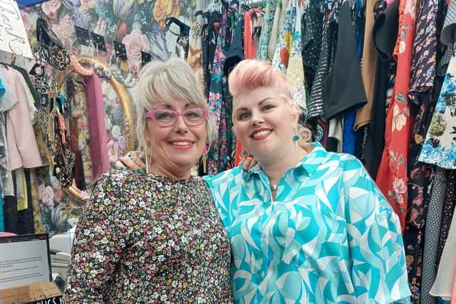 Jane and Emma Webster, owners of Bee's Knees in Hucknall, wanted more people to visit independent shops in the town