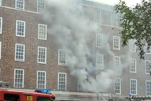 It's estimated the bill for the County Hall fire could reach £2.4m