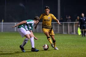 Jordan Haywood has featured heavily in United’s pre-season preparations but will join Newark FC on an initial one-month’s loan (CREDIT: Craig Lamont Photography)