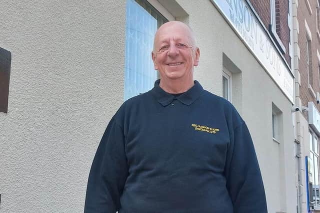 Mark Platts has retired after working at George Hanson & Sons for more than 50 years