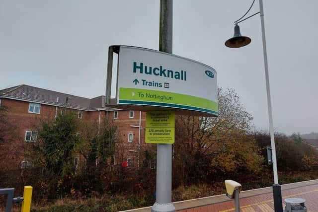 A woman's and child's bikes were stolen from Hucknall tram stop