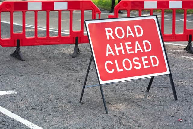 Road closures will be in place some nights from 7pm next week