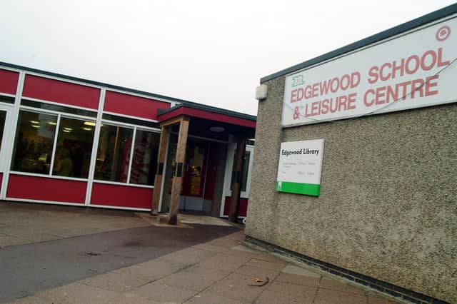 Edgewood Leisure Centre in the west of Hucknall, which is facing probable closure.