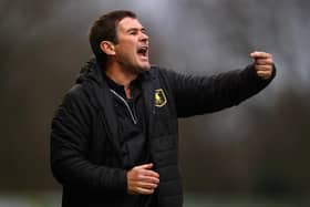 Mansfield Town manager Nigel Clough (Photo by Michael Steele/Getty Images)