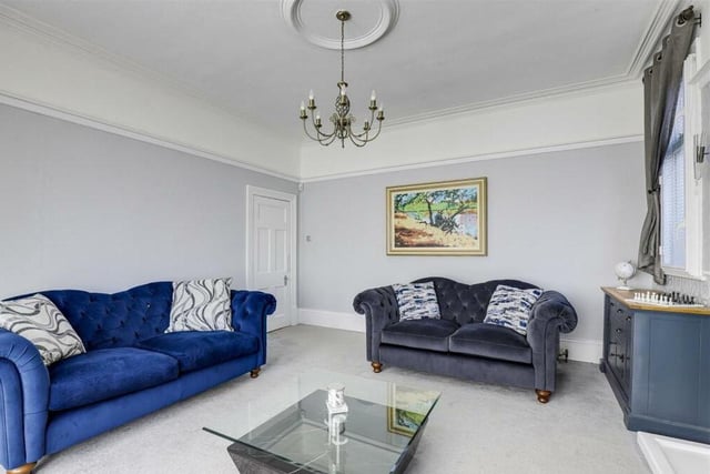 A second look at the living room within the £450,000-plus property. The perfect setting to relax in style.