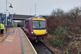 Trains are running again on the Robin Hood Line this morning