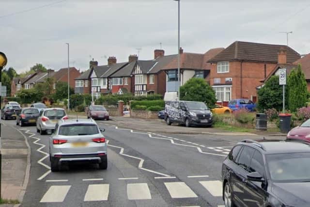 Watnall Road was closed at its junction with High Leys Road following the accident. Photo: Google