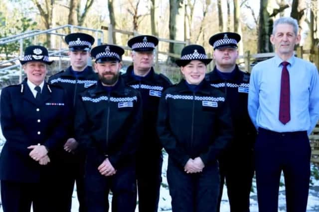 Libbie-Grace Flint and her fellow new PCSOs have joined Nottinghamshire Police
