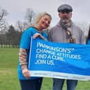Simon Murphy, together with wife Toni (left) and daughter Rae, are holding a golf day for Parkinson's UK this July
