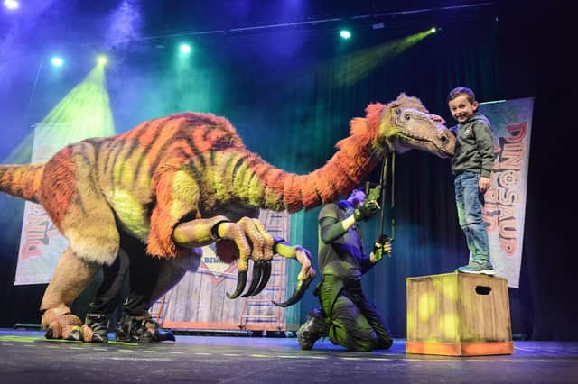 Young intrepid explorers will love Dinosaur World Live when it comes to Nottingham later this summer. (Photo credit: Robert Day)
