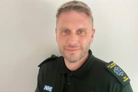 Richard Henton left school unable to read but is now a paramedic