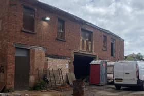 The former workshop and stables in Bulwell is set to be demolished. Photo: Lacey & Owen