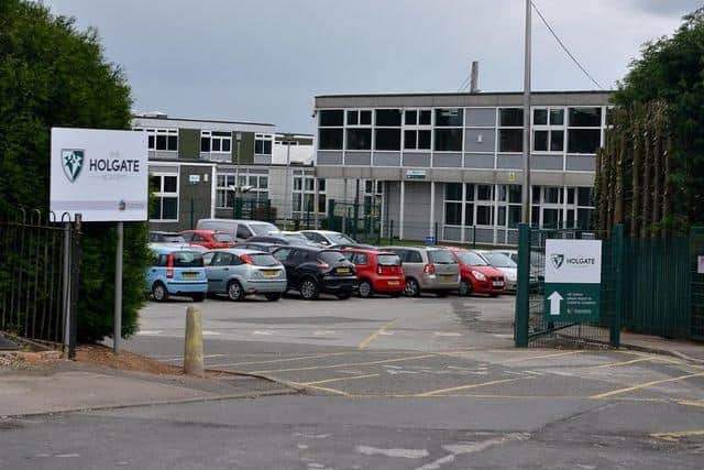 Holgate Academy is investigating after pupil posted a message threatening to stab another on the school's internal chat network