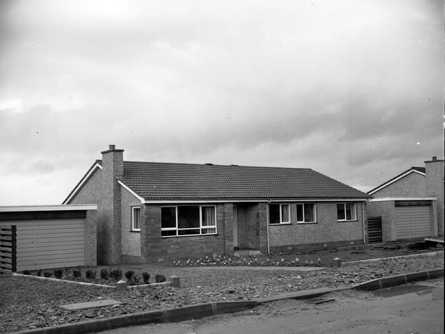 A new bungalow built in Balerno in 1966.