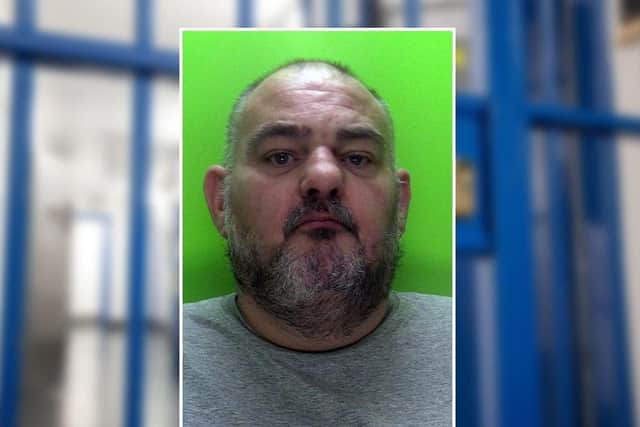 Darren Edwards was jailed for three years and eight months at Nottingham Crown Court