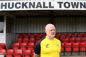 Andy Ingle is Hucknall Town's new first team manager.