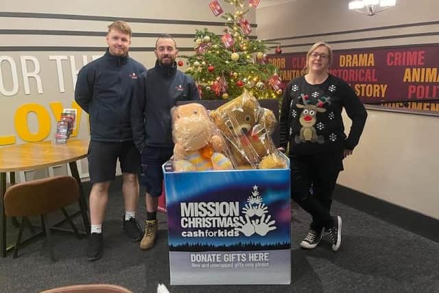 The Arc Cinema's #MissionChristmas box was full of donations. Photo: Submitted