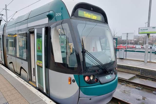 Trams from Hucknall and Bulwell will return to a normal weekday timetable from Monday