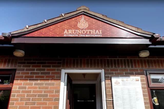 The owners of Arunothai in Hucknall have had flowers stolen from outside again. Photo: Arunothai/Google