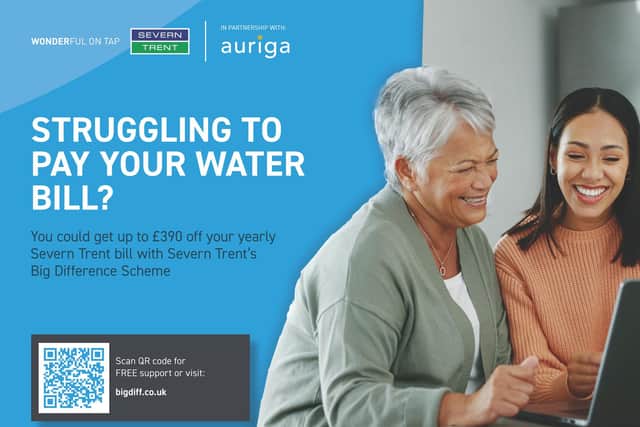 The Big Difference Scheme could help you pay your water bills