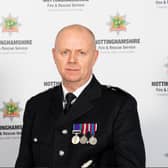 Mick Sharman, assistant chief fire officer for Nottinghamshire