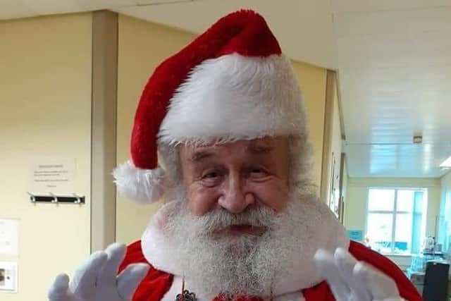 Santa won't be coming to Tesco this Christmas due to poor health but people can send him cards and letters instead. Photo: Other
