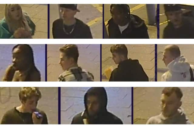 Police want to speak to these 11 people in connection with a serious Nottingham assault