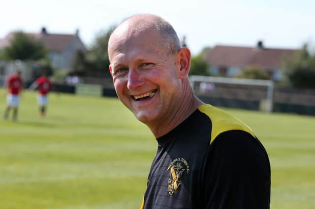 Hucknall town manager Andy Graves.
