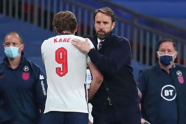 Harry Kane with Gareth Southgate - could they be Euro winners this summer?