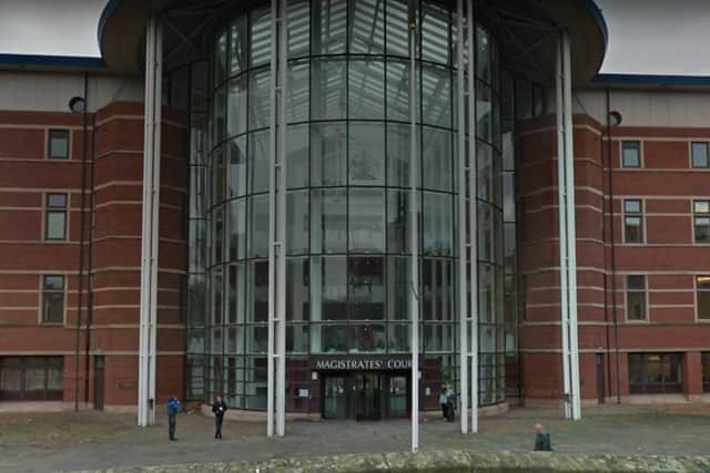 Edwards was remanded in custody after appearing at Nottingham Magistrates Court. Photo: Google