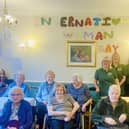 Local care home celebrates International Women's Day.