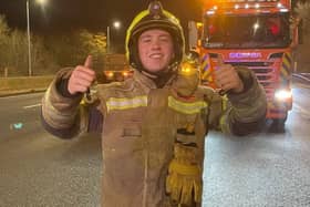 Hucknall retained firefighter Jude Brough will be climbing Snowdon in full firefighter gear later this month