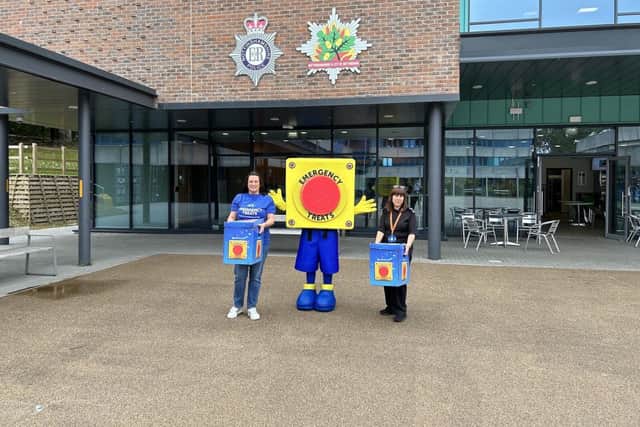 Blue Light Card 'Emergency Treats' for Nottinghamshire Police Headquarters.