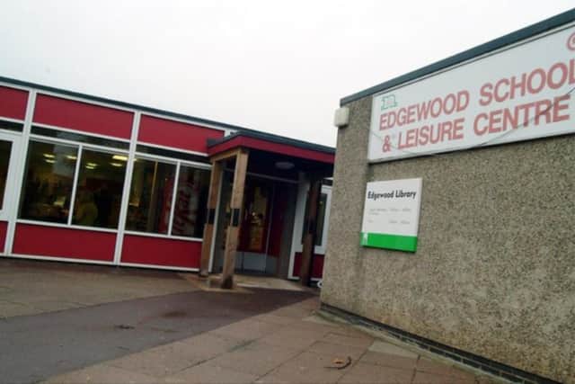 The mothballed swimming pool at Edgewood School will be turned into a dining room for pupils