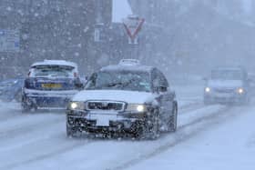 A yellow warning for snow across Nottinghamshire comes into force tomorrow morning